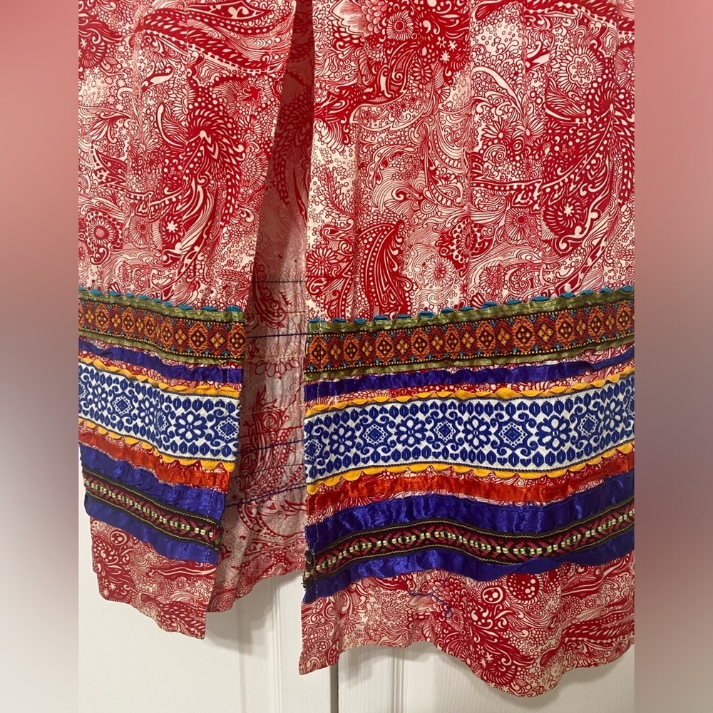 VINTAGE 70’s YOUNG INNOCENT By Arpeja maxi dress size 7 - Picture 4 of 11
